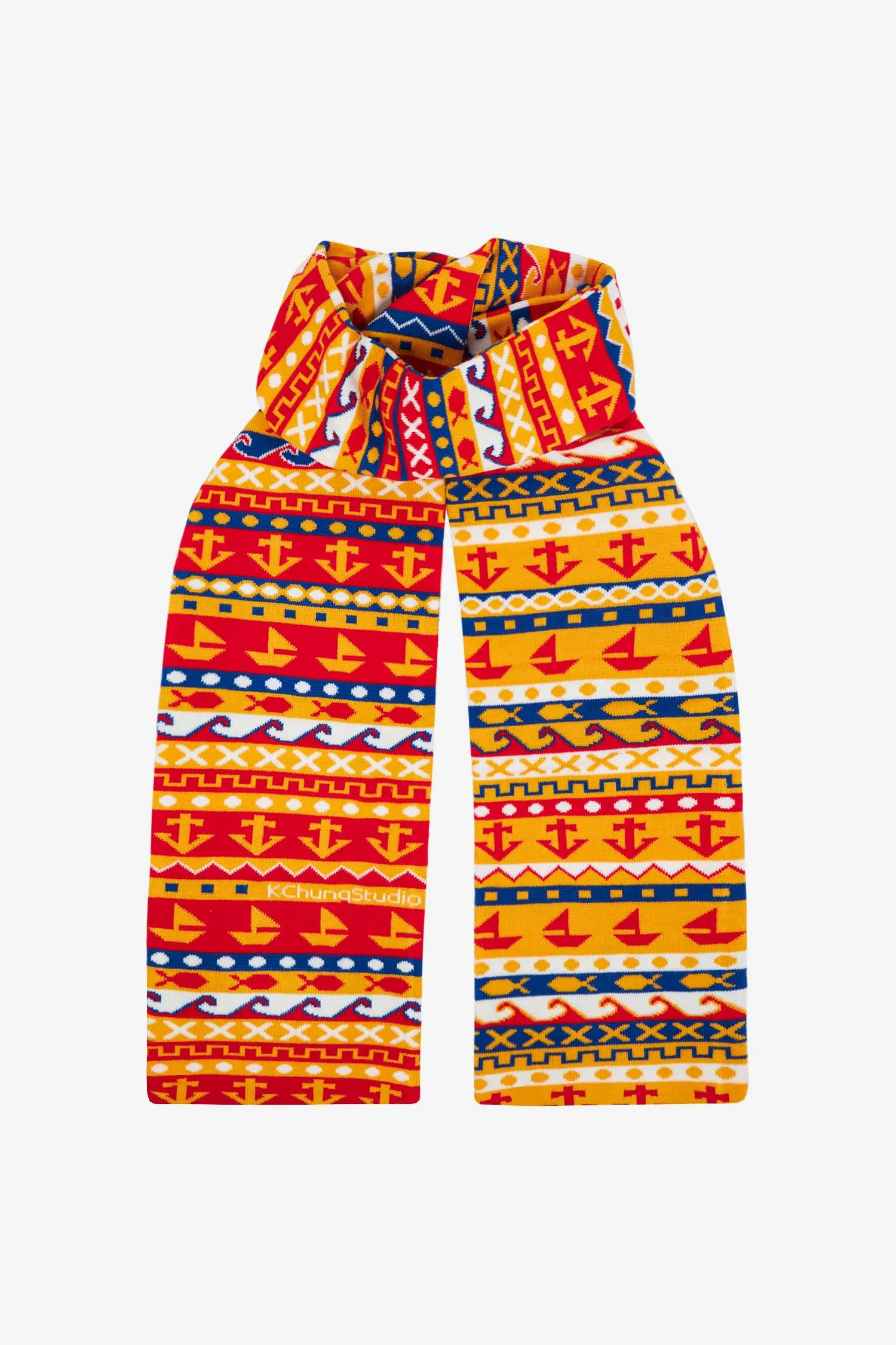 JQSCARF29 - Fisherman Scarf sold by los angeles apparel product image thumbnail 4