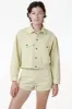 RBDW03GD - Garment Dye Cropped Bull Denim Jacket (Limited Edition) sold by los angeles apparel