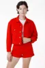 RBDW03GD - Garment Dye Cropped Bull Denim Jacket (Limited Edition) sold by los angeles apparel
