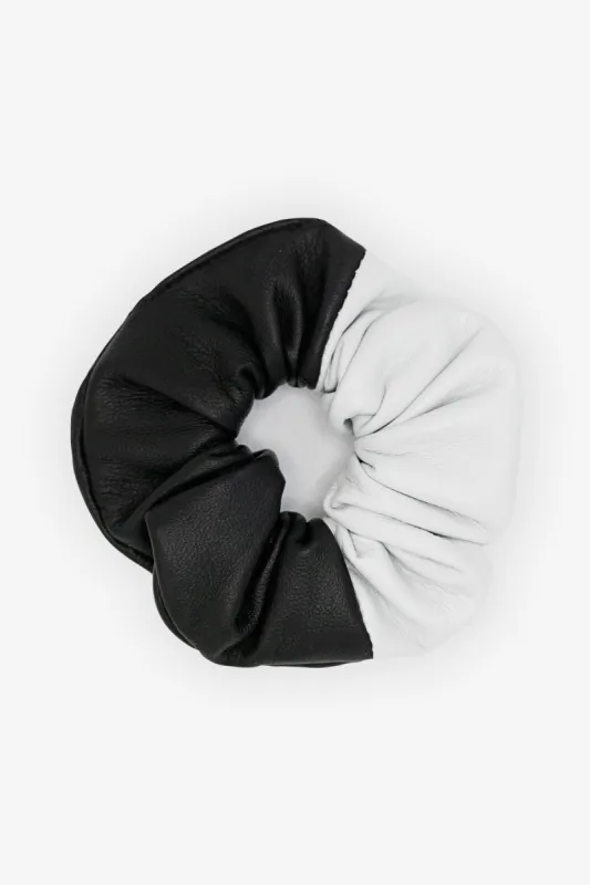 RLHSCRUNCH - 2-Tone Leather Scrunchie sold by los angeles apparel