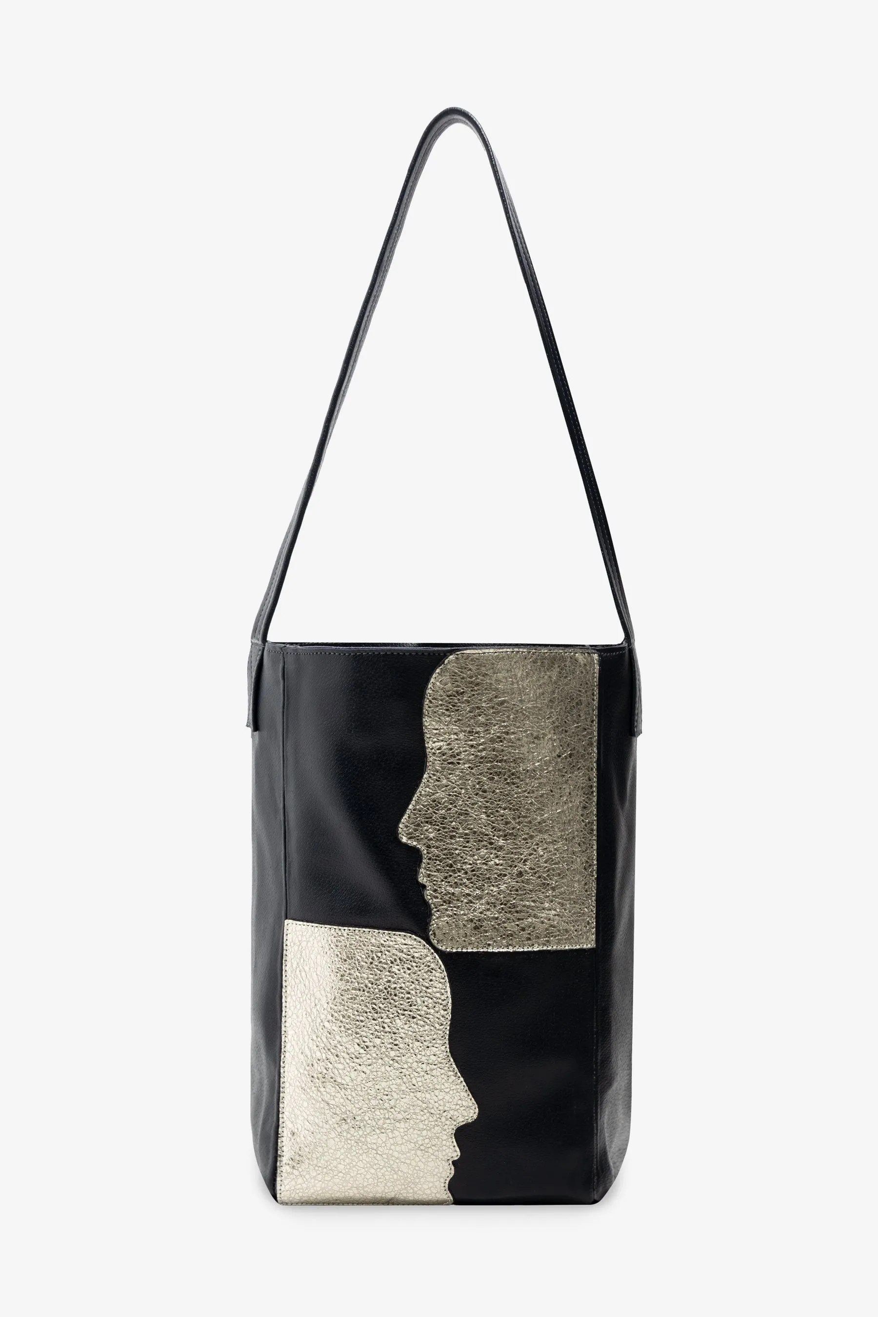 RLH3481 - Double Silhouette Slim Tote sold by los angeles apparel product image thumbnail 3