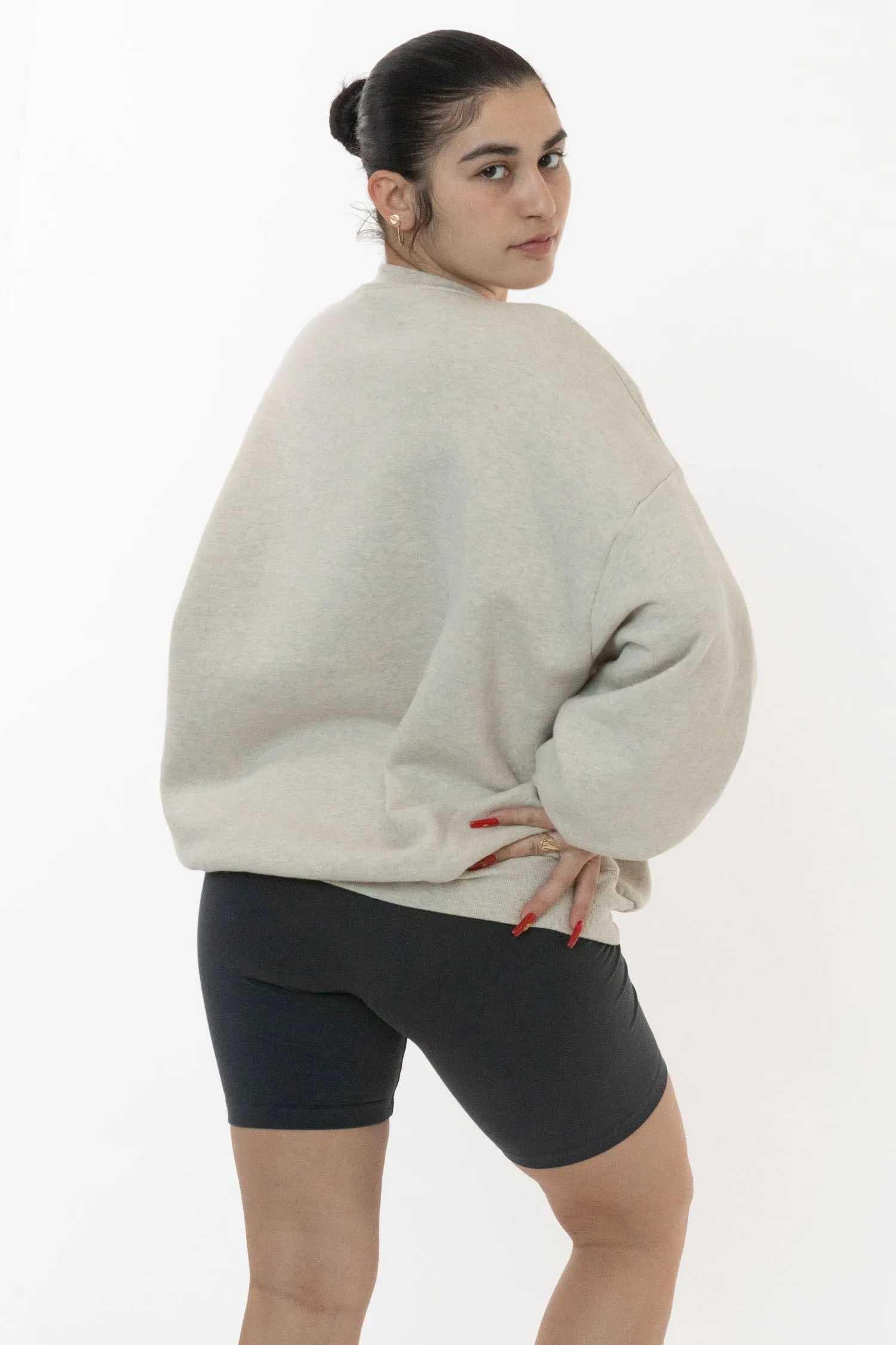 SF1047 Unisex - 12oz. Fleece Wide Crewneck Sweatshirt sold by los angeles apparel product image thumbnail 3