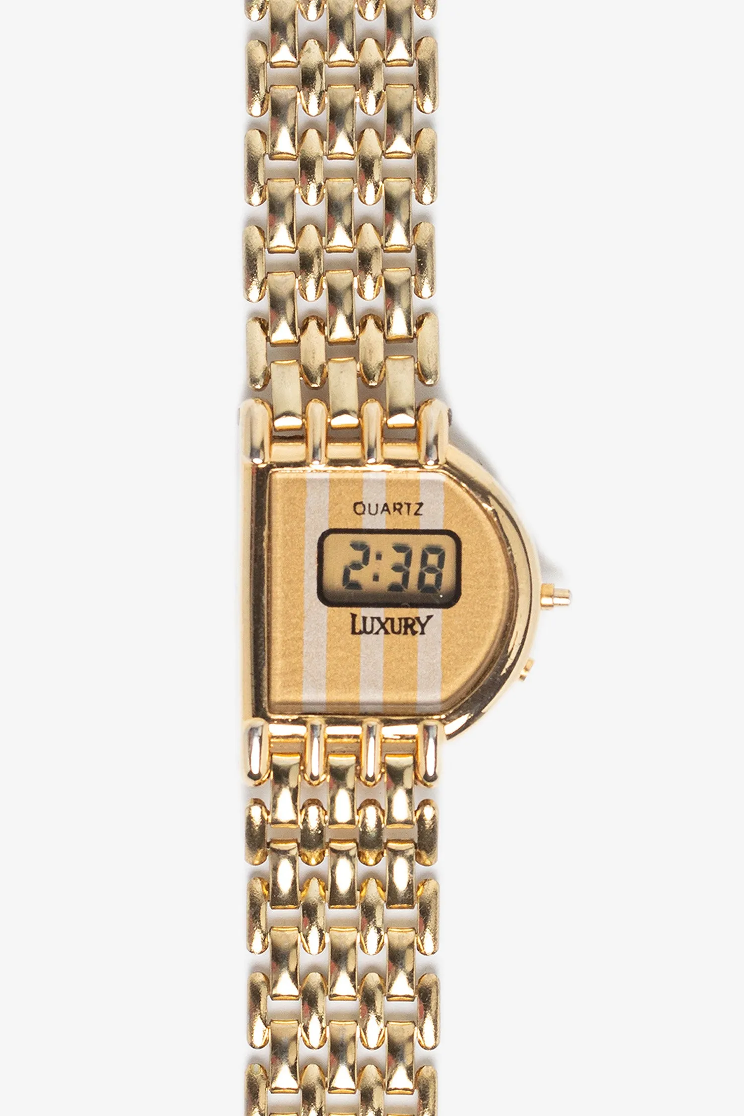 WCHRA42 - Gold Classy Watch sold by los angeles apparel