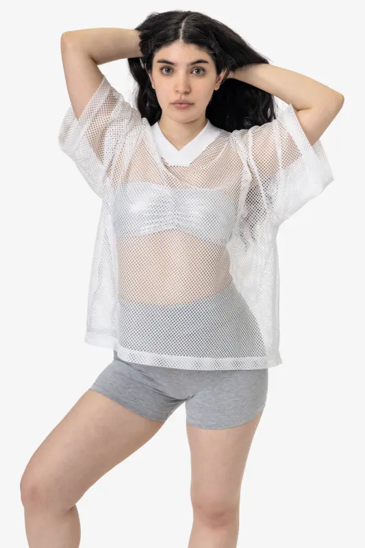 KM561 - King Mesh Short Sleeve V-Neck T-Shirt made by los angeles apparel