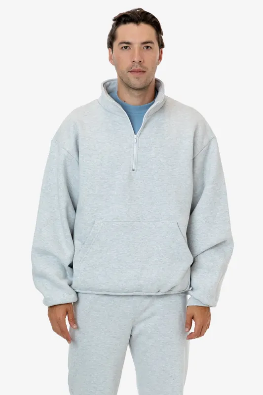 HFX-408 - 14oz. Heavy Fleece Half Zip Pullover sold by los angeles apparel
