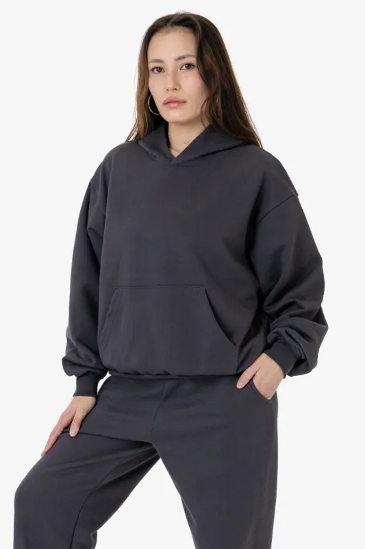 MWF1049 - 10 oz. Mid-weight Poly Cotton Fleece Wide Hoodie sold by los angeles apparel