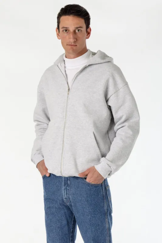 HF-10 - 14oz. Heavy Fleece Zip Up Hooded Sweatshirt sold by los angeles apparel