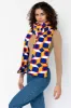 JQSCARF02 - OpArt Scarf sold by los angeles apparel