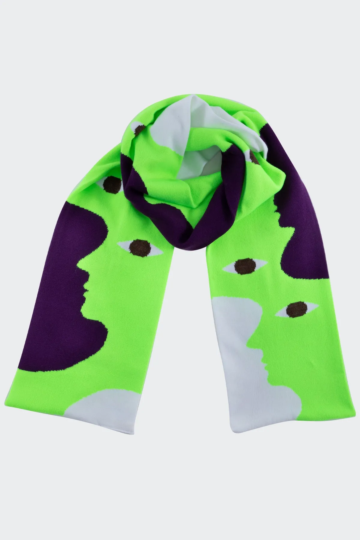 JQSCARF36 - Surrealist Scarf sold by los angeles apparel product image thumbnail 2