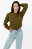 1406GD Mix - Long Sleeve Garment Dye Mockneck T-Shirt sold by los angeles apparel
