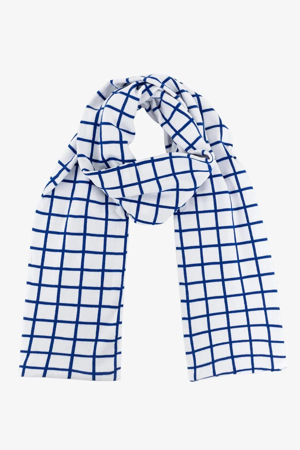 JQSCARF06 - Grid Scarf sold by los angeles apparel