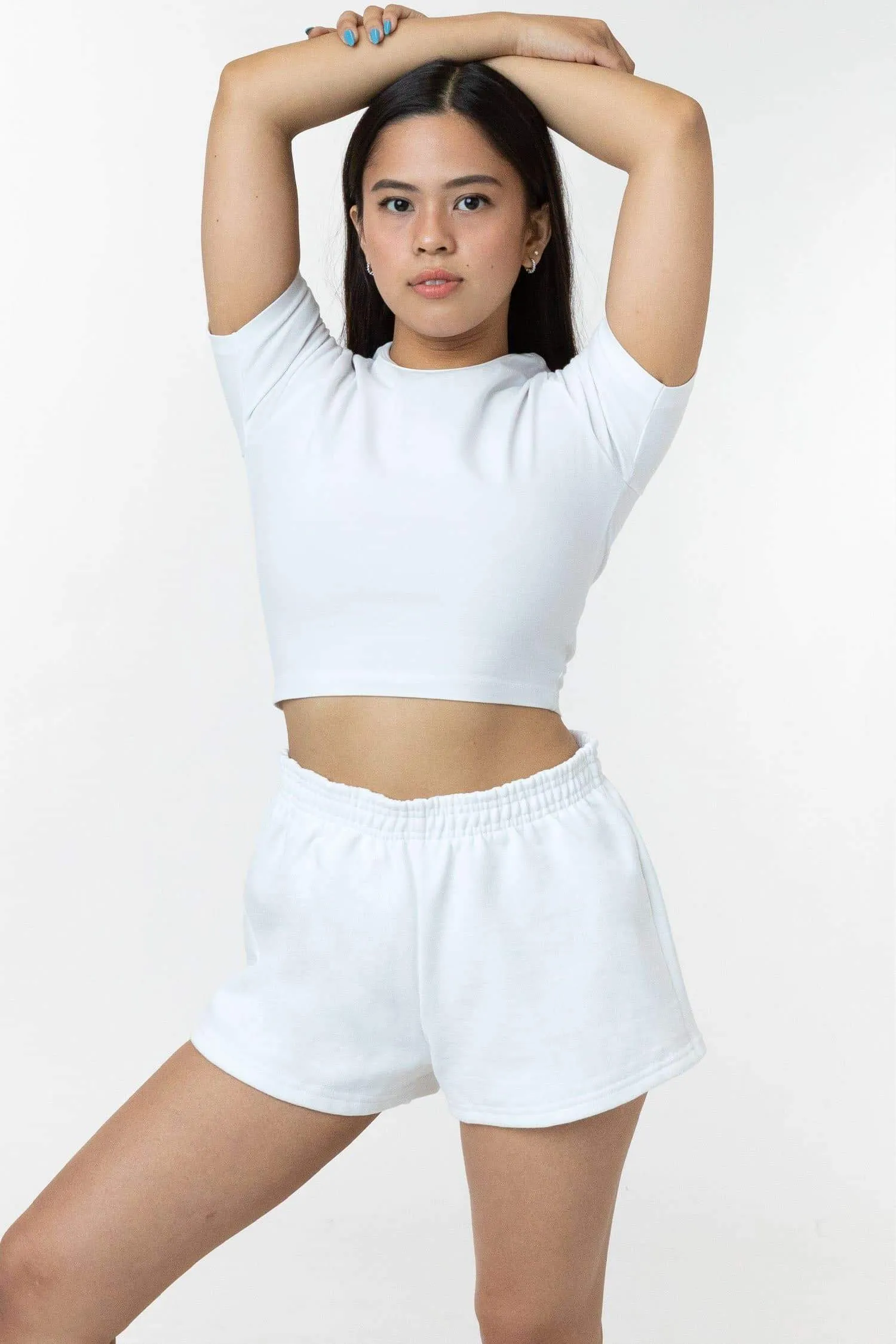 HF314 - Heavy Fleece Short Sweat Shorts (GWP) sold by los angeles apparel product image thumbnail 4