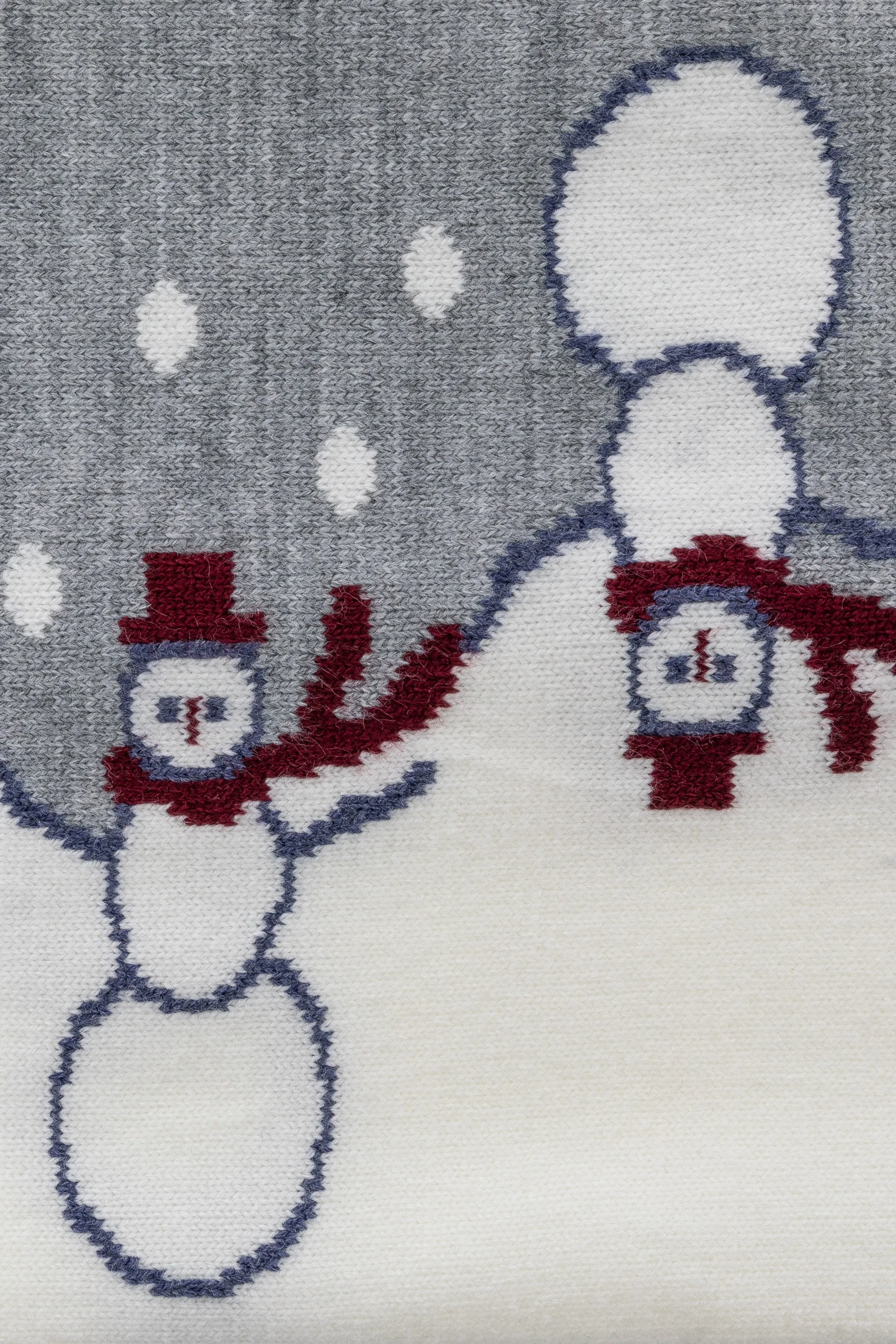 JQSCARF44 - Snowman Scarf sold by los angeles apparel product image thumbnail 3