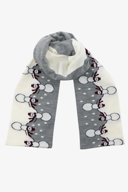 JQSCARF44 - Snowman Scarf sold by los angeles apparel