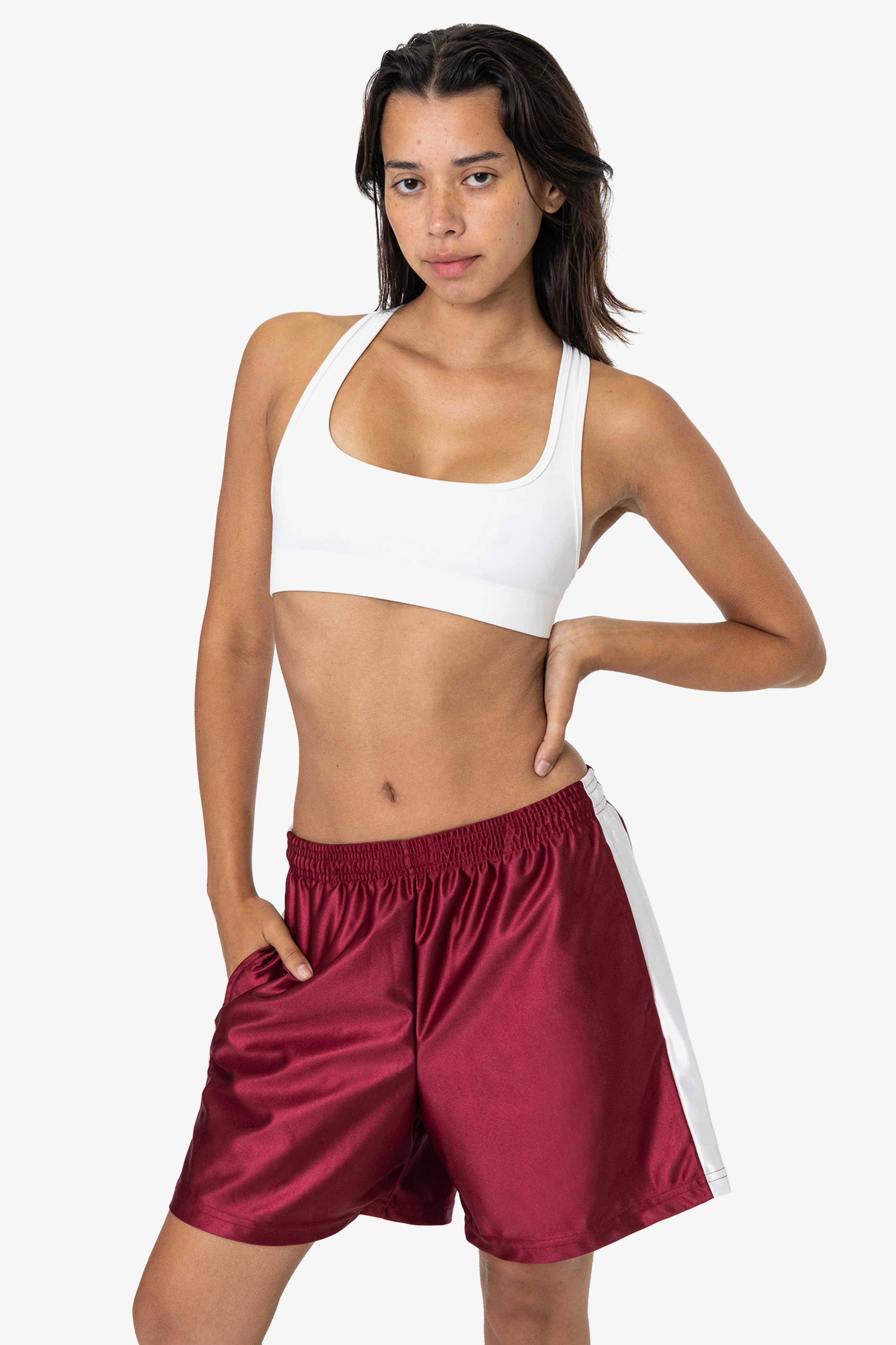 HD440 - 2 Tone Heavy Dazzle Athletic Shorts sold by los angeles apparel product image thumbnail 5
