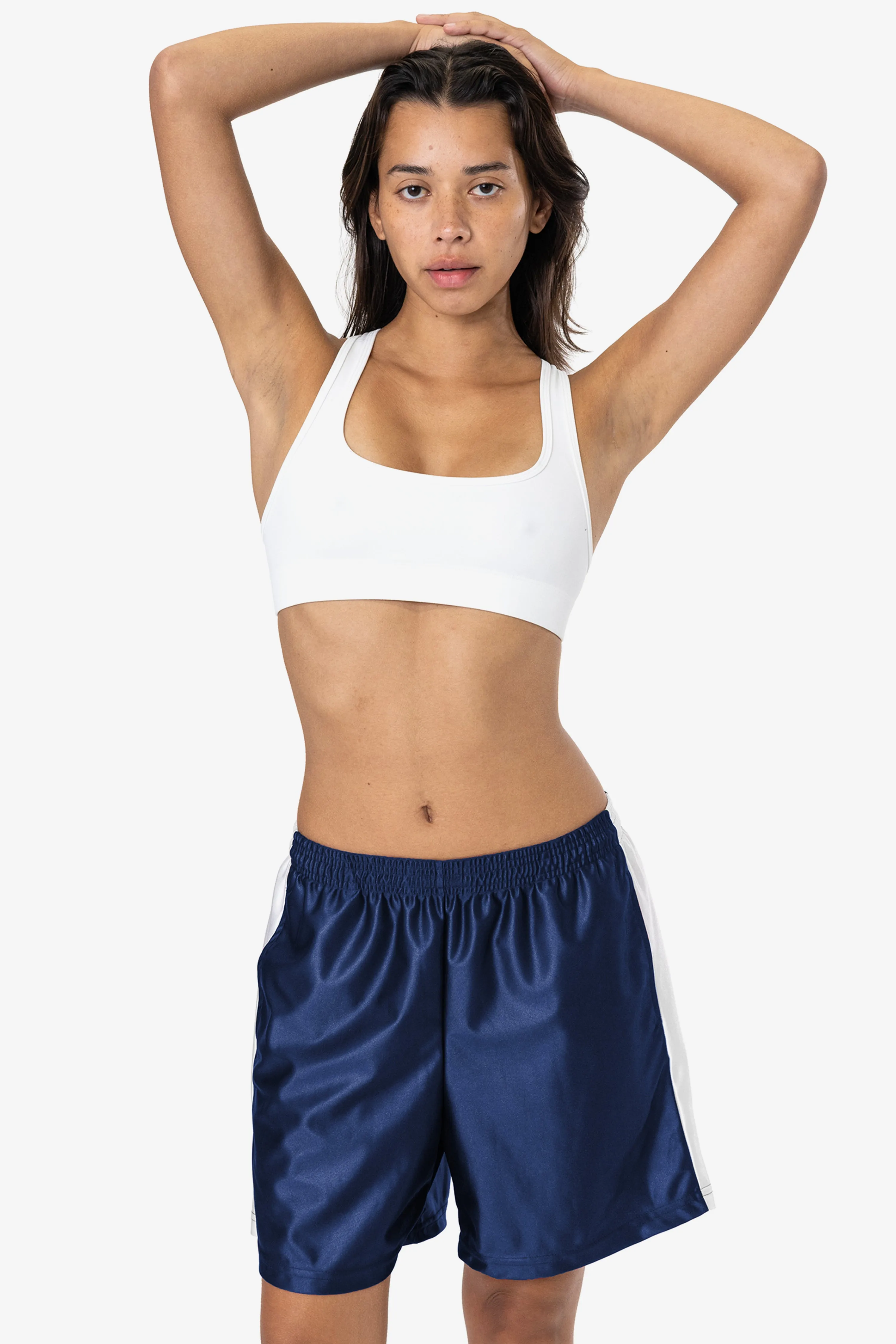 HD440 - 2 Tone Heavy Dazzle Athletic Shorts sold by los angeles apparel product image thumbnail 4