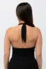 8374 - Cotton Spandex Halter Maxi Dress sold by los angeles apparel