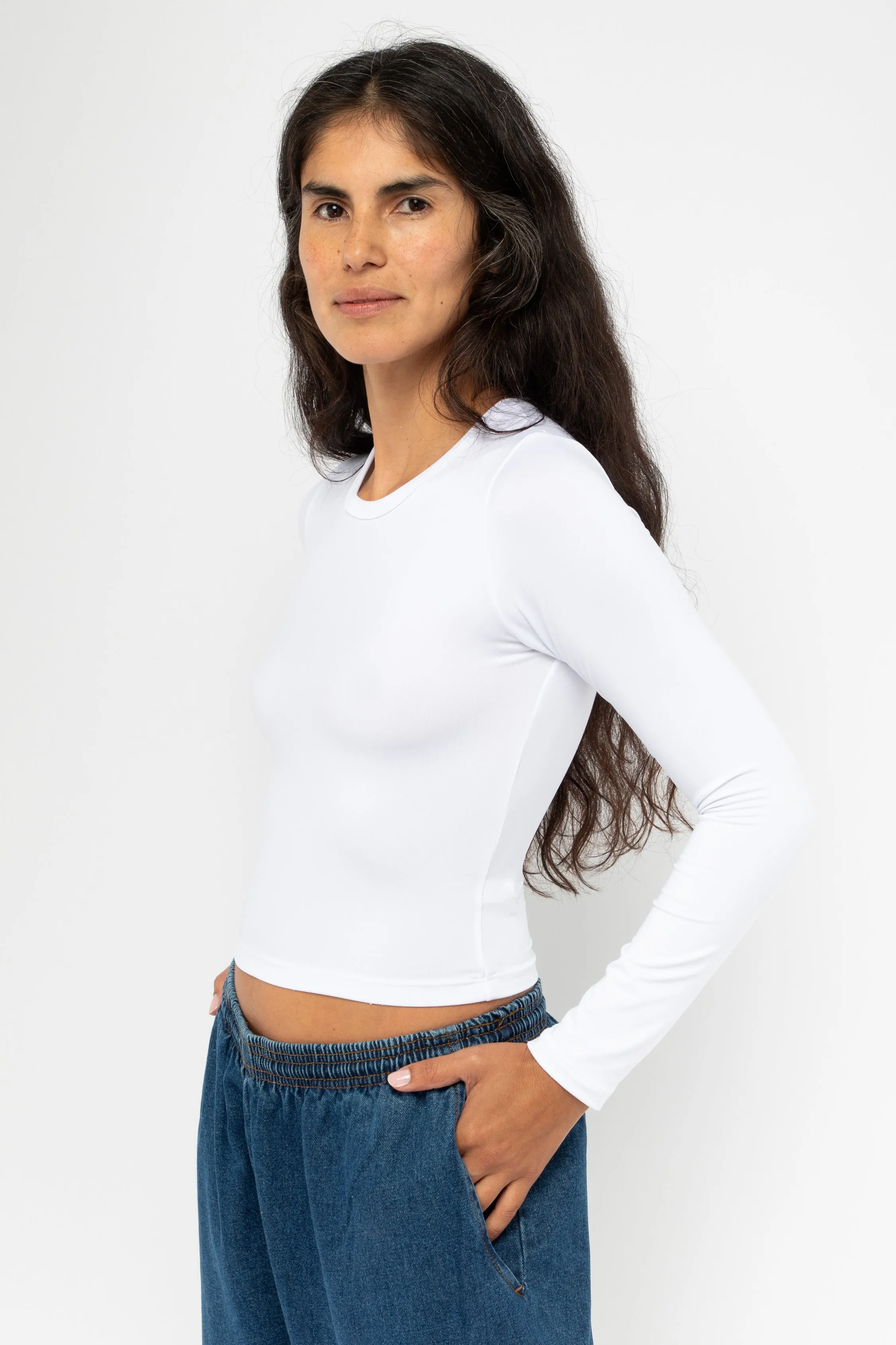 RSNJ107 - UPF40 Long Sleeve Crew Neck T-Shirt sold by los angeles apparel product image thumbnail 3