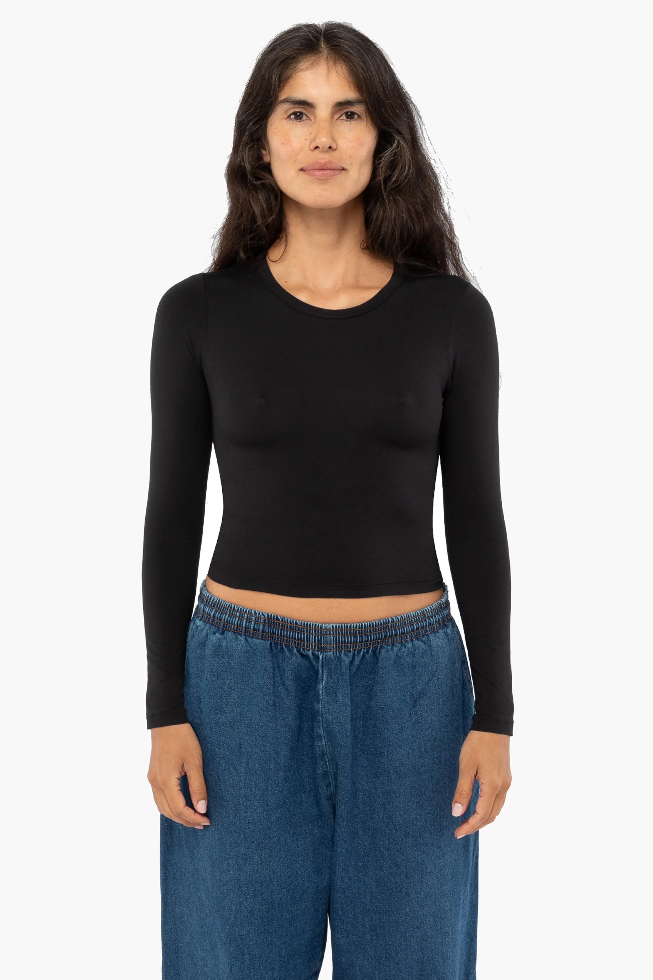 RSNJ107 - UPF40 Long Sleeve Crew Neck T-Shirt sold by los angeles apparel