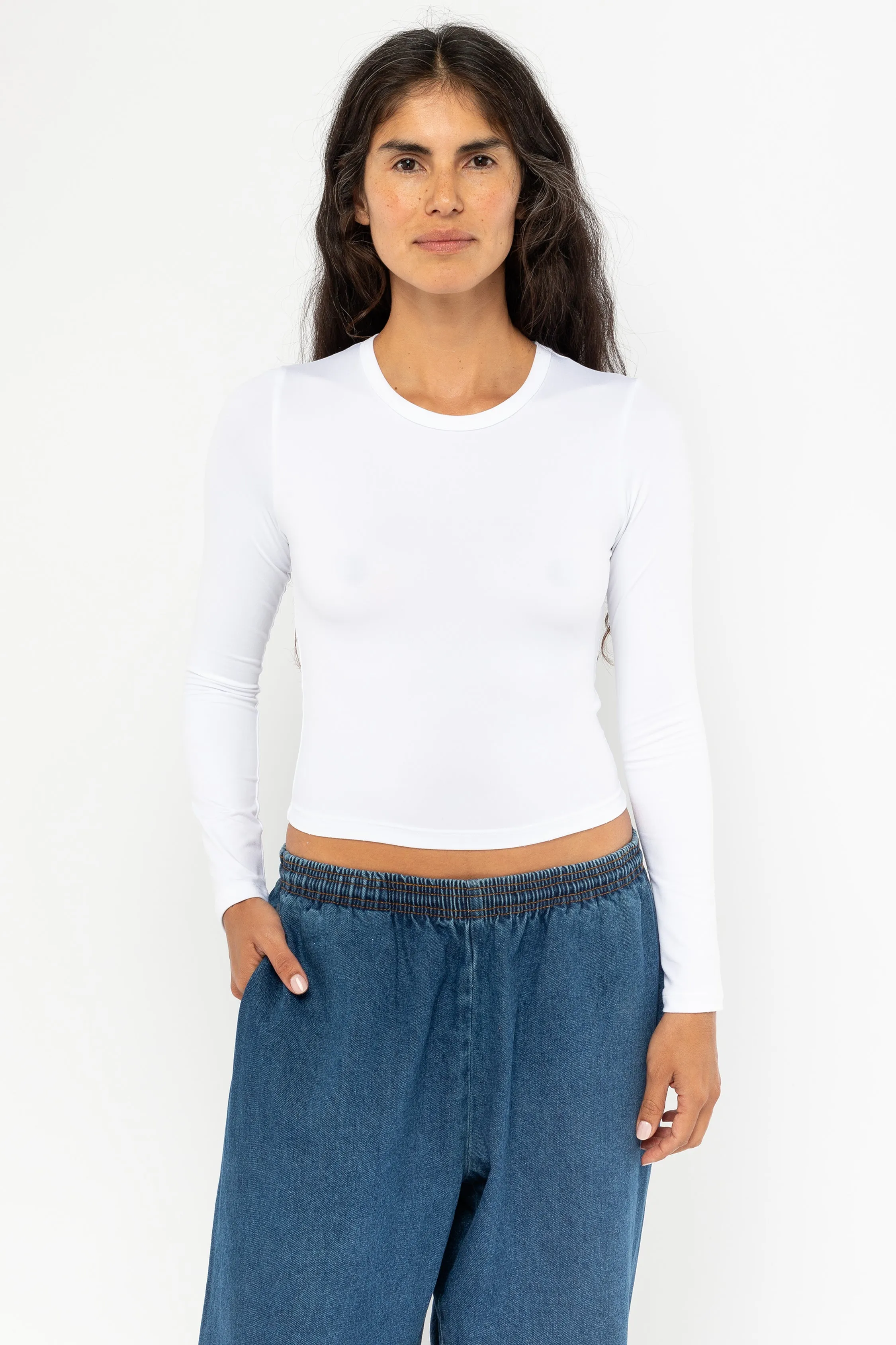 RSNJ107 - UPF40 Long Sleeve Crew Neck T-Shirt sold by los angeles apparel product image thumbnail 2