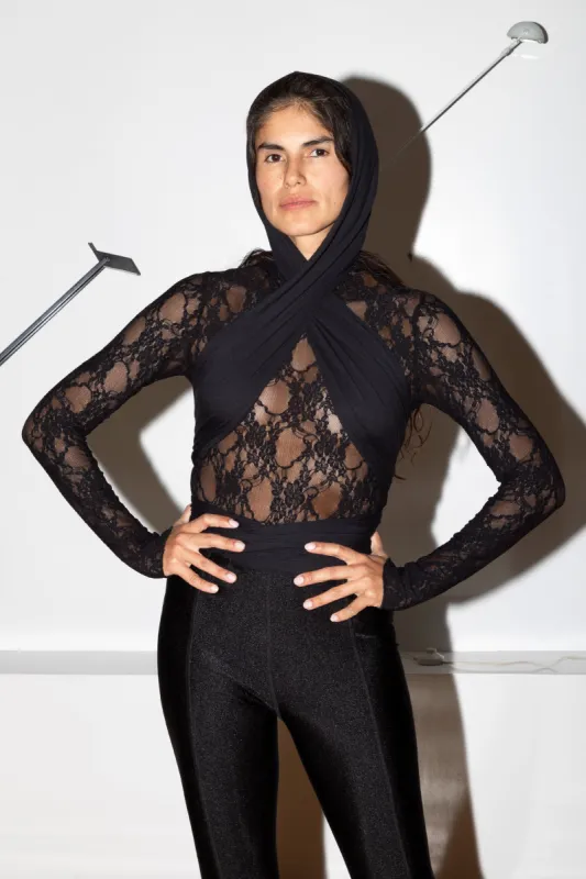 RSNJ106 - UPF40 Hooded Scarf sold by los angeles apparel