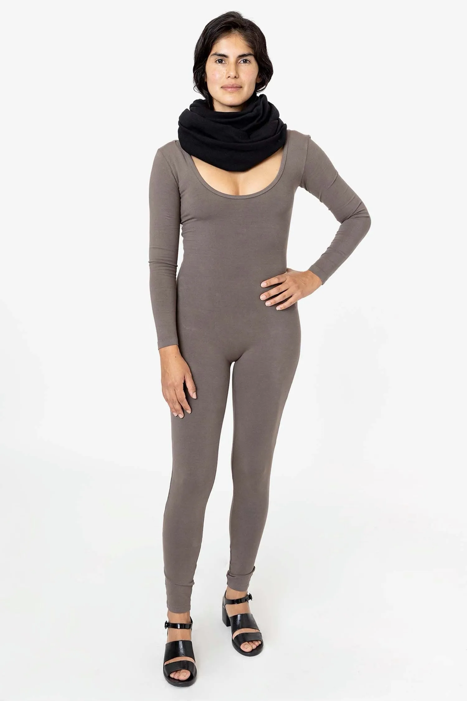 CIRSCARF - Circle Scarf - Black (GWP) sold by los angeles apparel product image thumbnail 2