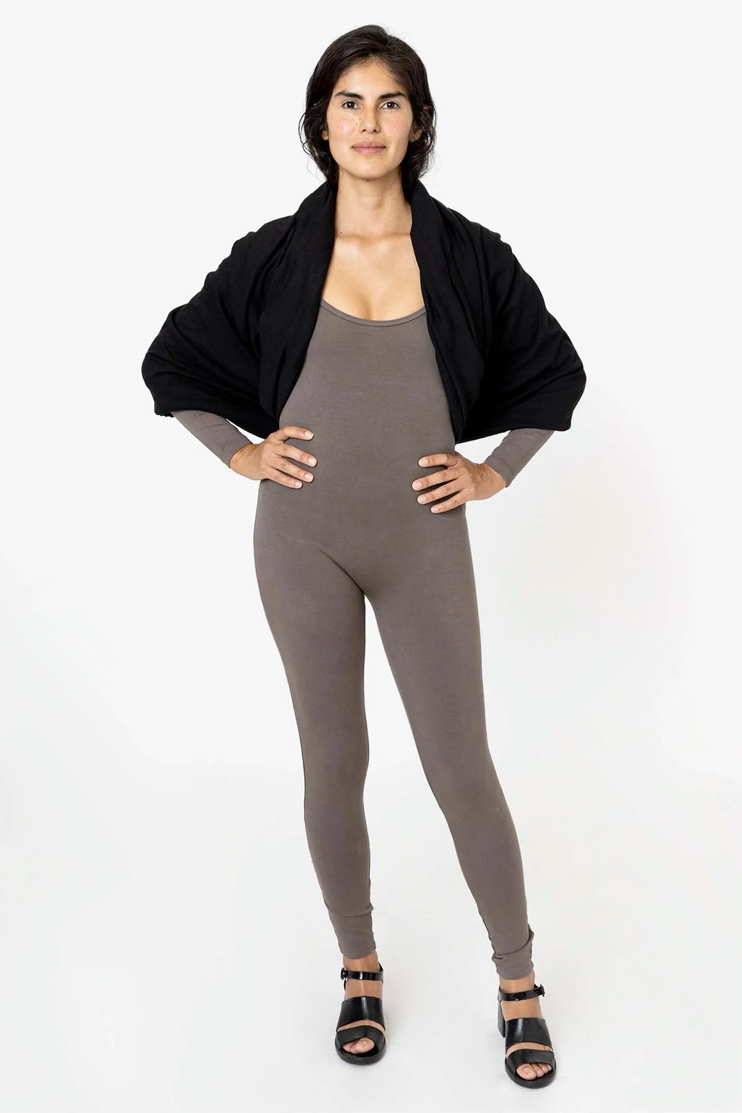 CIRSCARF - Circle Scarf - Black (GWP) sold by los angeles apparel