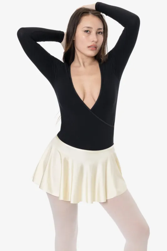 RNT300 - Nylon Tricot Circle Skirt sold by los angeles apparel