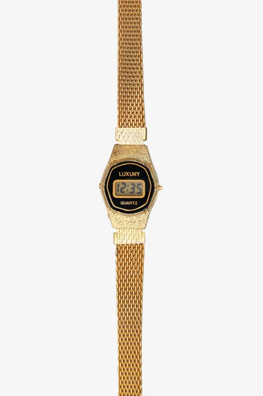 WCHRA55 - Tiny Metal Mesh Luxury Watch sold by los angeles apparel