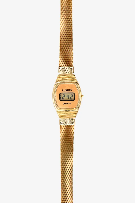 WCHRA59 - Tiny Metal Mesh Luxury Watch sold by los angeles apparel