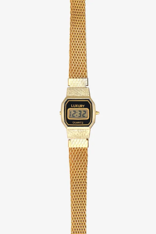 WCHRA58 - Tiny Metal Mesh Luxury Watch sold by los angeles apparel