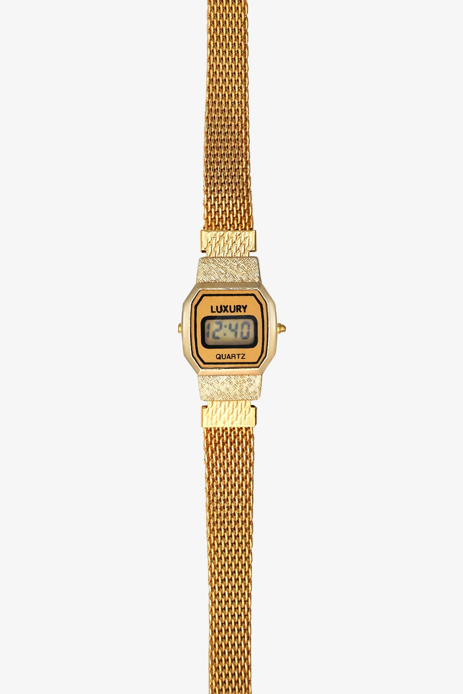 WCHRA62 - Tiny Square Metal Mesh Luxury Watch sold by los angeles apparel