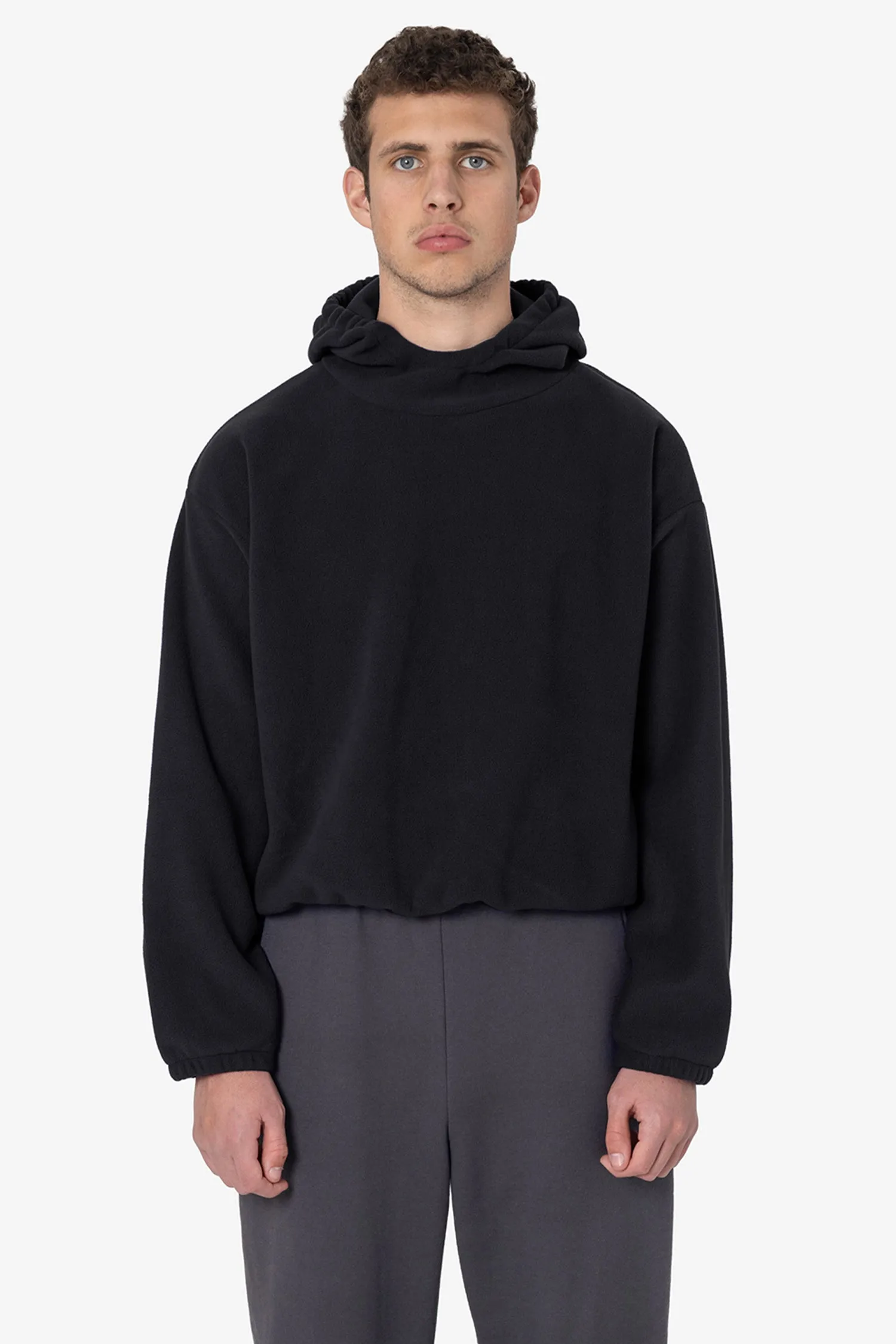 PF409 - Polar Fleece No Pocket Hoodie sold by los angeles apparel product image thumbnail 5