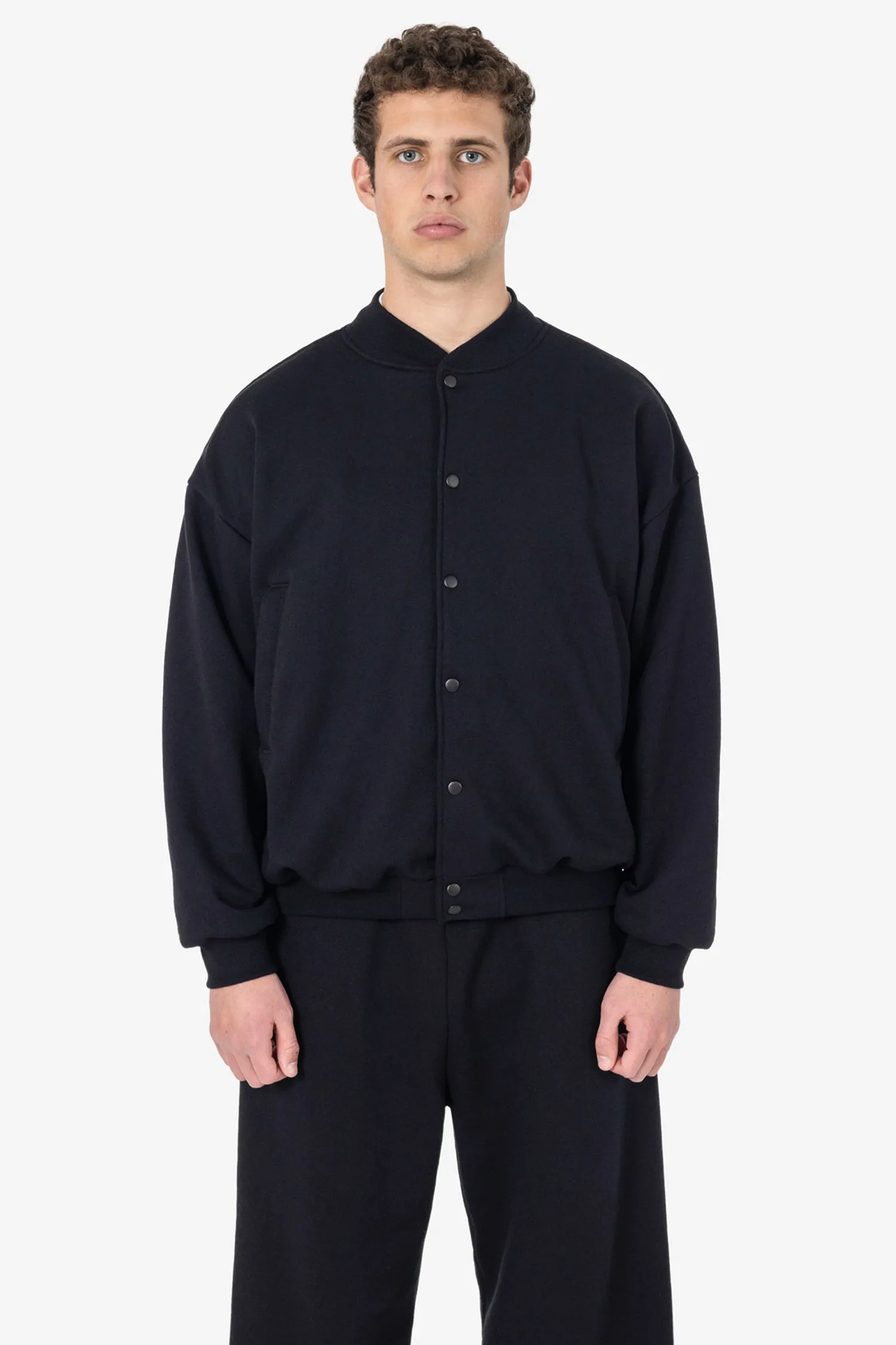 MWF499 - 10 oz. Mid-weight Fleece Club Jacket sold by los angeles apparel product image thumbnail 5