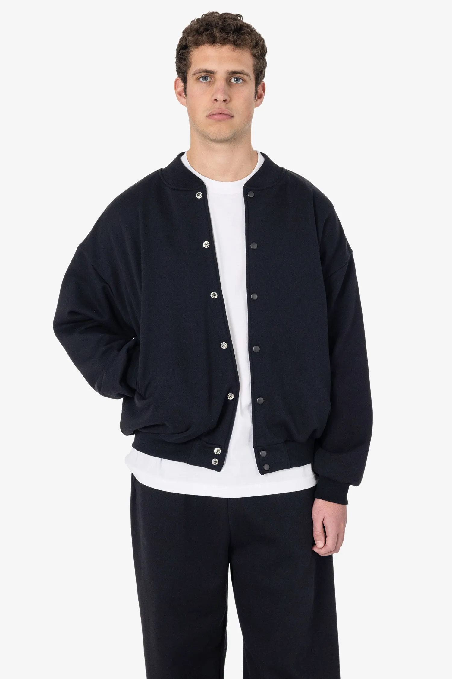 MWF499 - 10 oz. Mid-weight Fleece Club Jacket sold by los angeles apparel