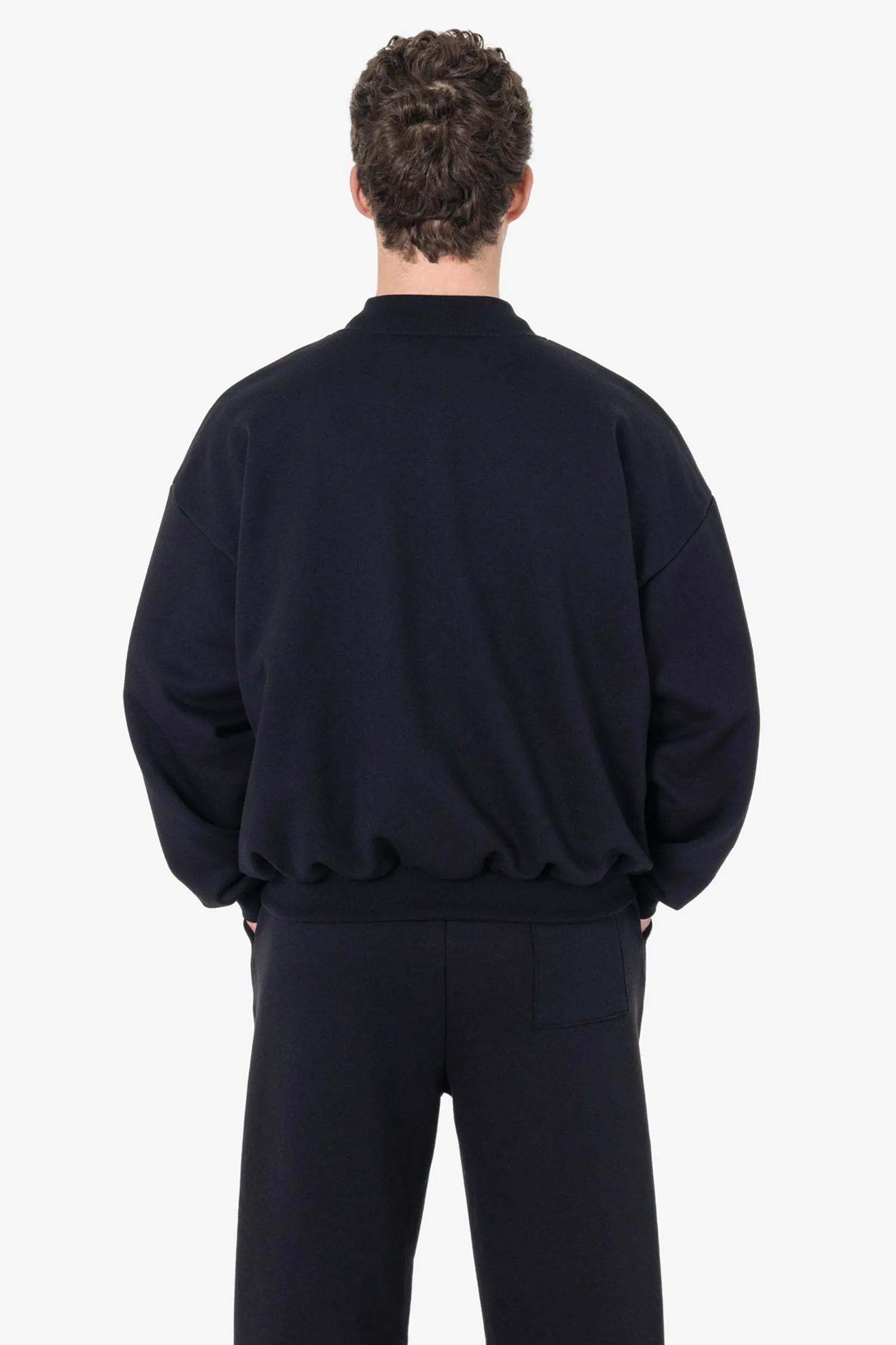 MWF499 - 10 oz. Mid-weight Fleece Club Jacket sold by los angeles apparel product image thumbnail 3