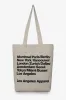 BD01P - Printed Bull Denim Tote Bag sold by los angeles apparel