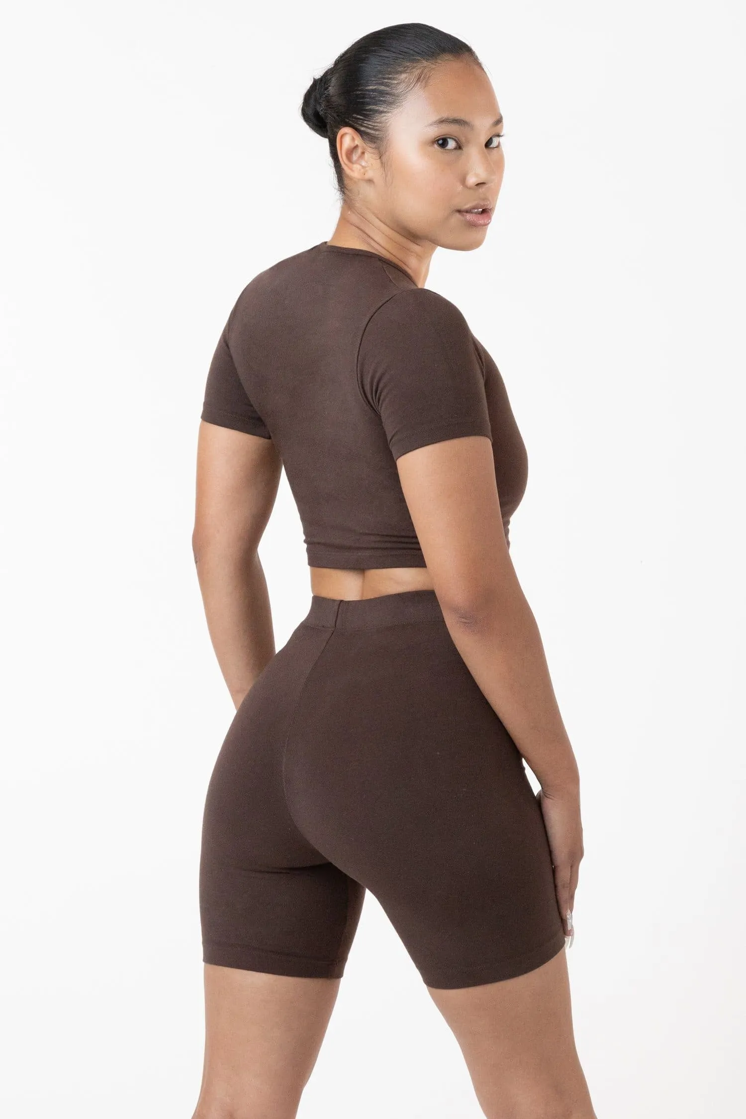 8382GD - Garment Dye Bike Shorts Free with Orders $120+ sold by los angeles apparel product image thumbnail 2