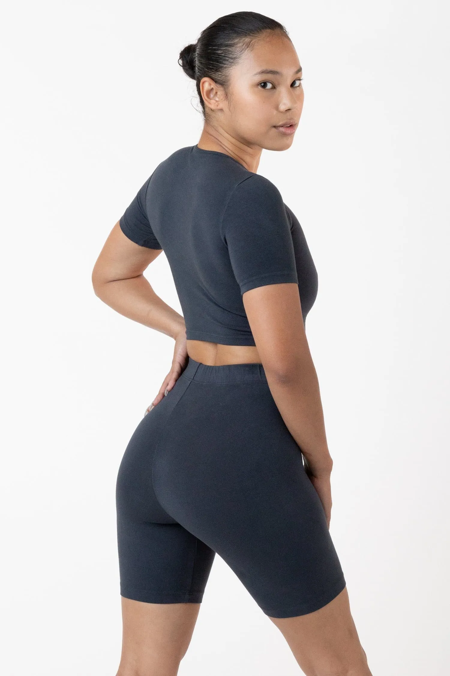 8382GD - Garment Dye Bike Shorts Free with Orders $120+ sold by los angeles apparel product image thumbnail 5