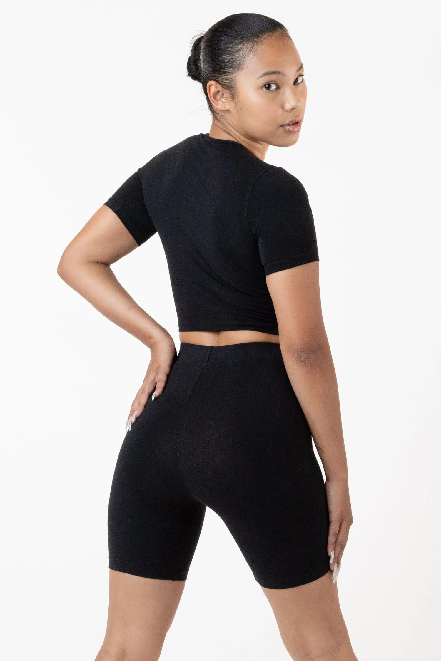 8382GD - Garment Dye Bike Shorts Free with Orders $120+ sold by los angeles apparel