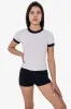 FF310 - Women's Poly Cotton Ringer Tee sold by los angeles apparel