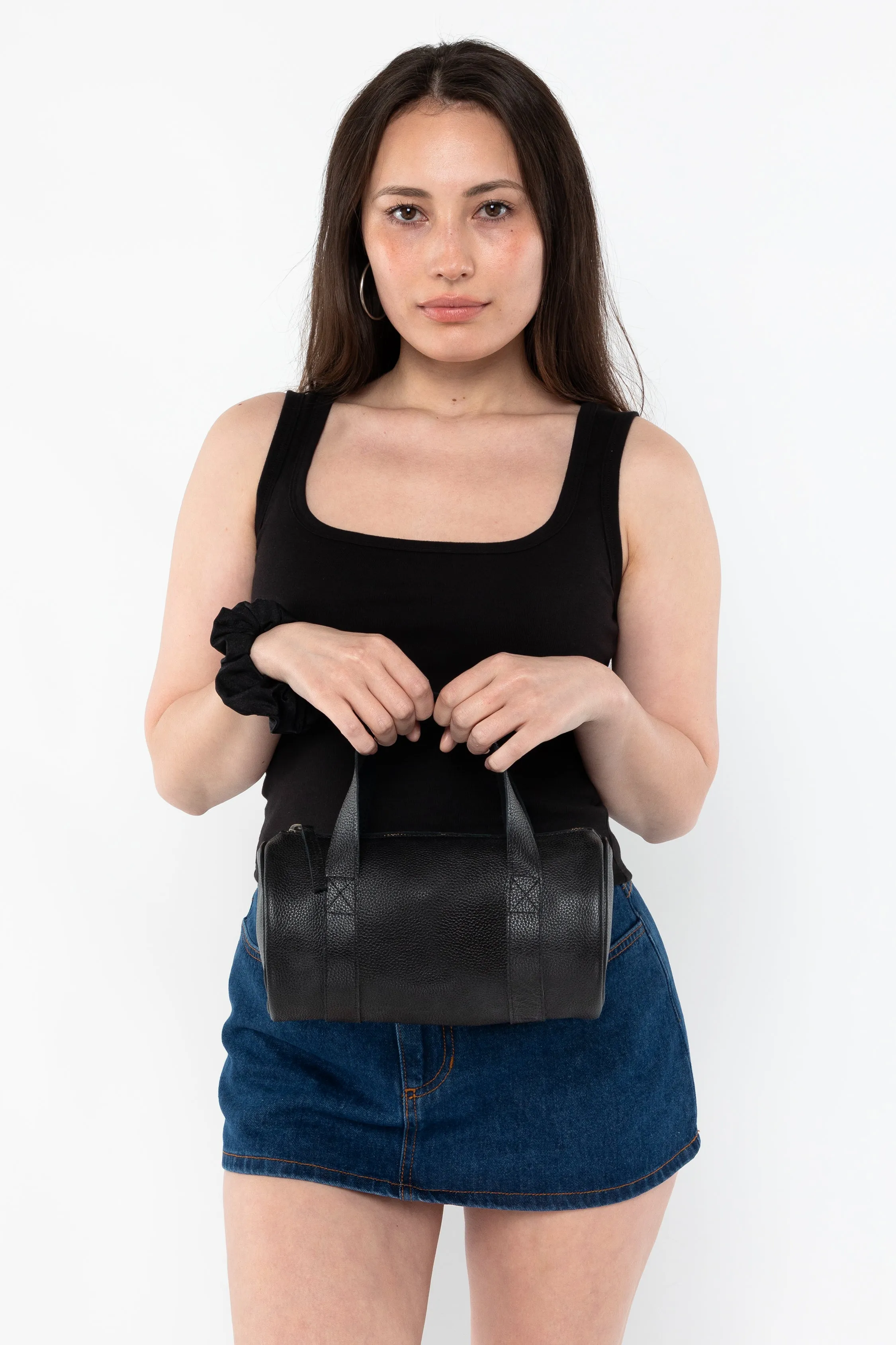 RLH541 - Leather Mini Gym Bag sold by los angeles apparel
