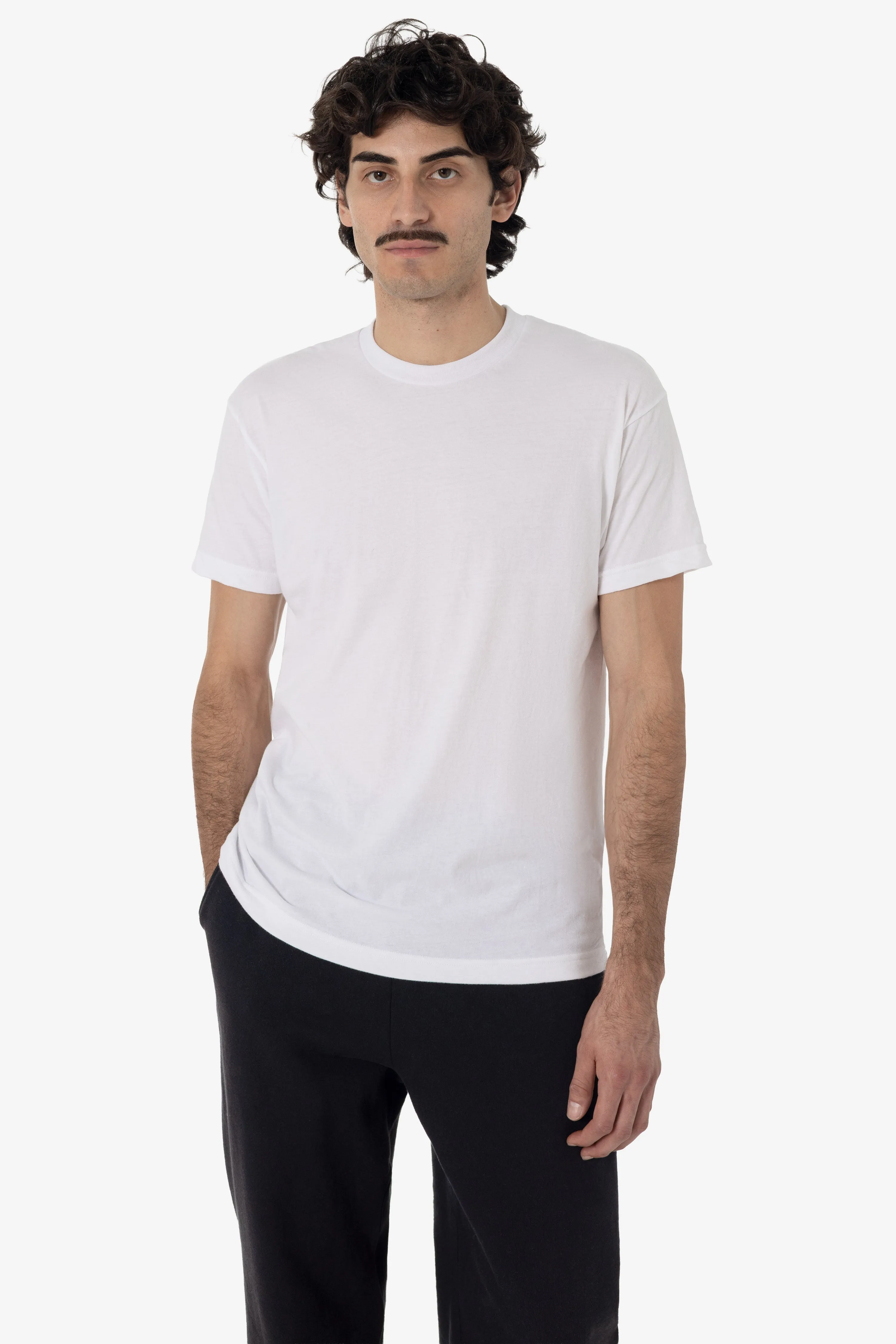 6401 - 40/1 Jersey Summer Tee sold by los angeles apparel product image thumbnail 2