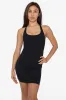 3386GD-SH - Heavy 2x1 Rib Short-Length Racerback Dress sold by los angeles apparel