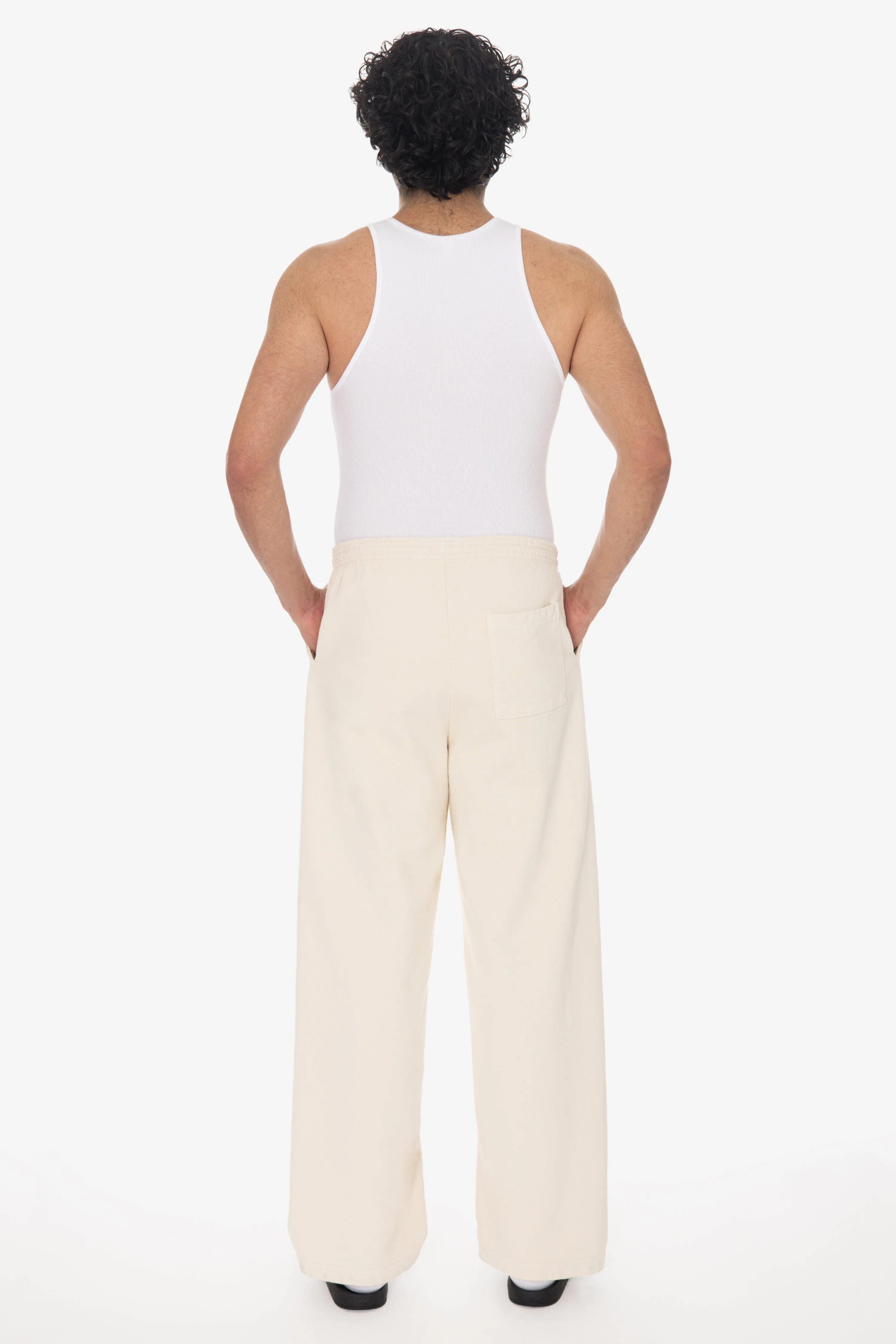 HF05 - Heavy Fleece Wide Leg Sweatpants (Garment Dye) sold by los angeles apparel product image thumbnail 4