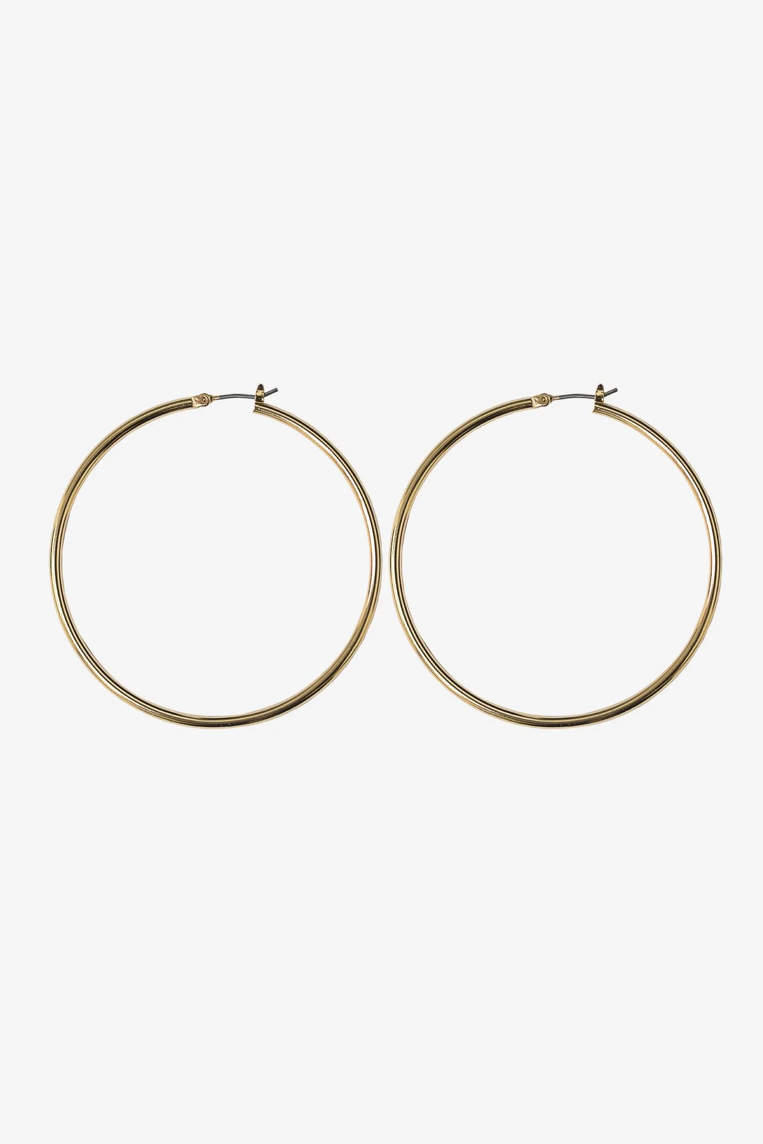 EARHOOP02 - Timeless Large Hoop Earrings sold by los angeles apparel product image thumbnail 4