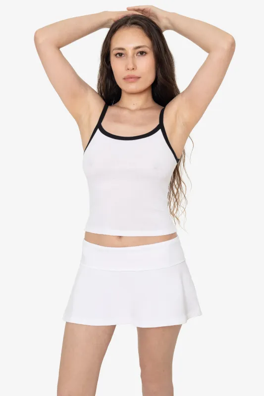 8335GD - Garment Dye Cotton Spandex Yoga Skirt sold by los angeles apparel