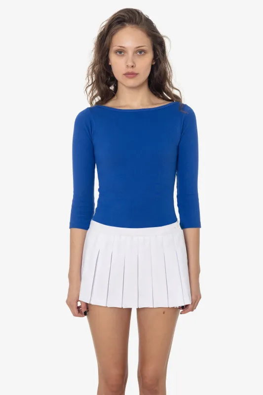 RPR301 - Micro Mini Box Pleat Wrap Skirt sold by los angeles apparel