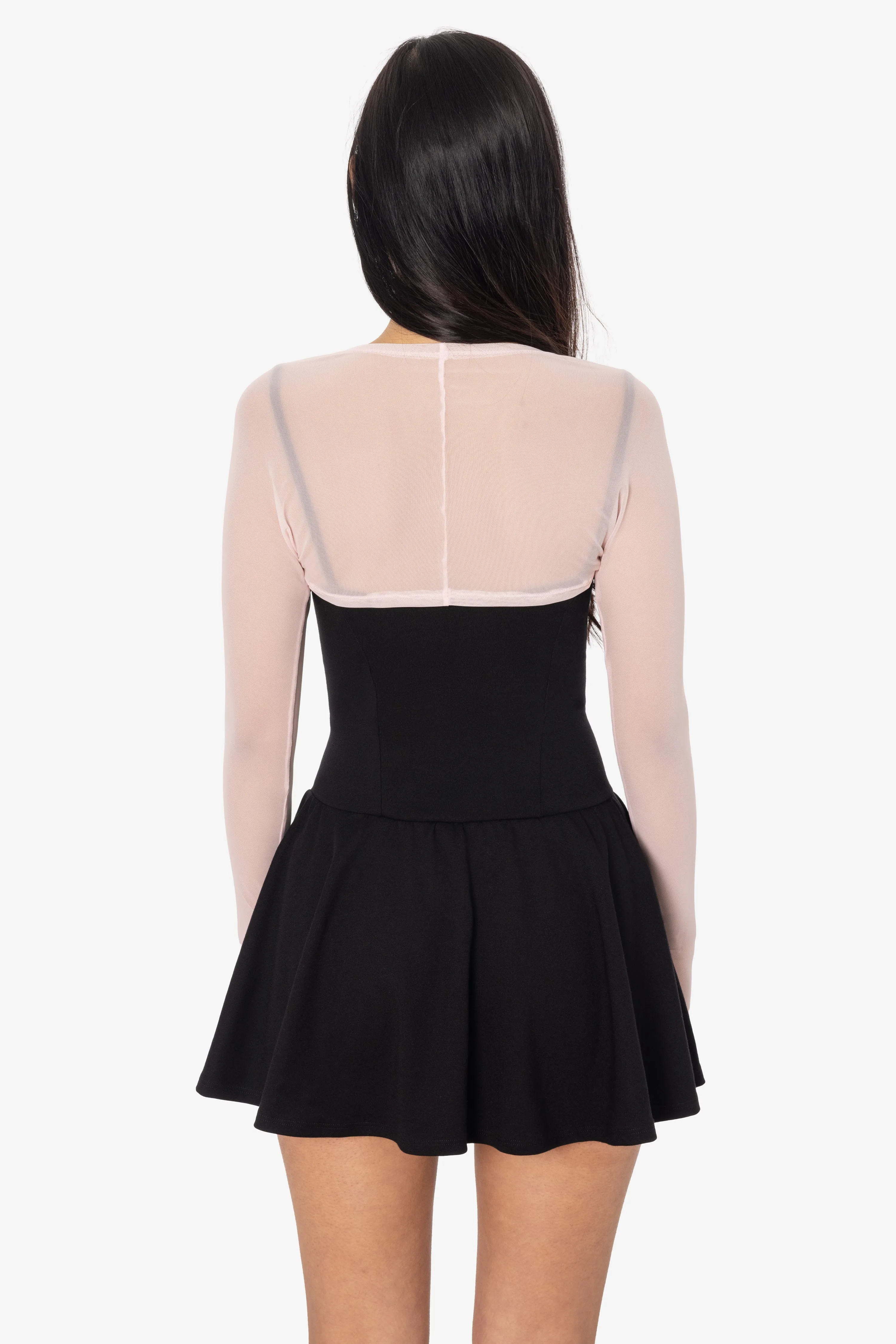 RNS397 - Micro Mesh Bolero sold by los angeles apparel product image thumbnail 2