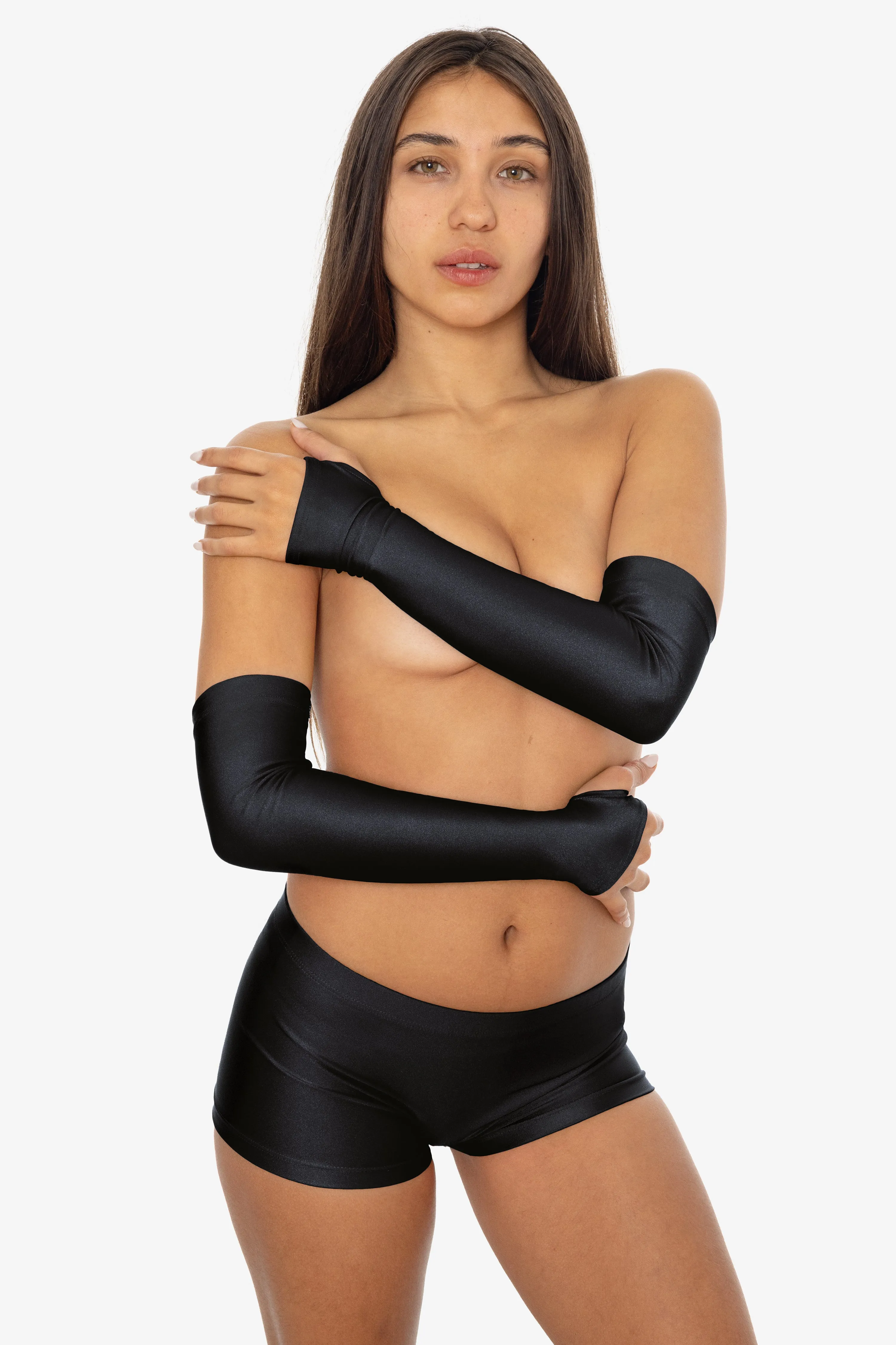 RNTGLOVE - Nylon Tricot Fingerless Gloves sold by los angeles apparel product image thumbnail 4